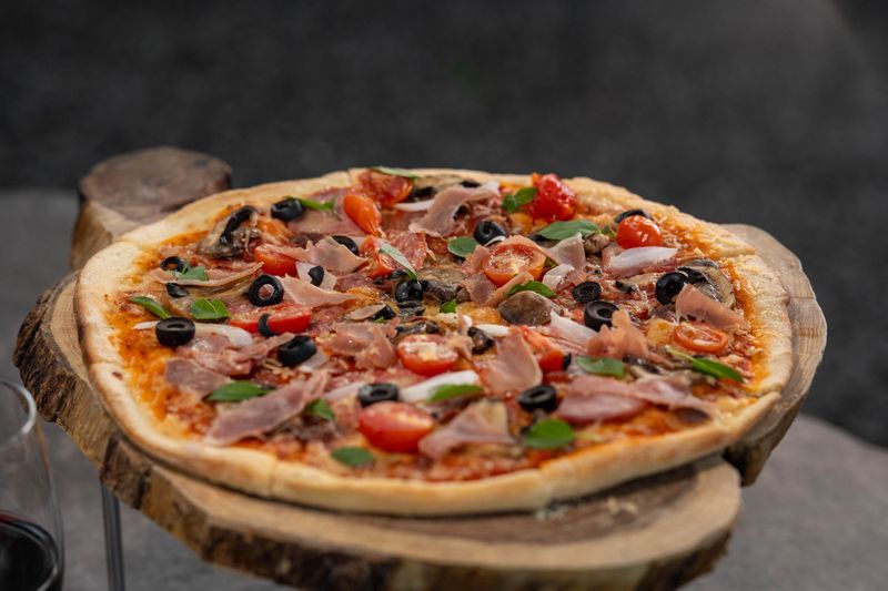 Truffle Mushroom Punch pizza